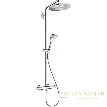 душевая стойка hansgrohe croma select s 26790000, showerpipe 280 1jet с термостатом