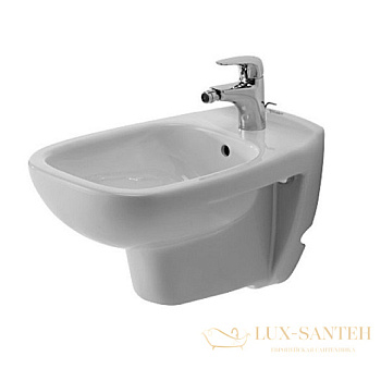 биде duravit d-code 22571500002 подвесное, белый