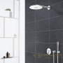 верхний душ grohe rainshower smartactive 310 26475ls0, белый