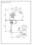 смеситель для раковины emmevi deco classic 12013/bo с донным клапаном, белый-золото