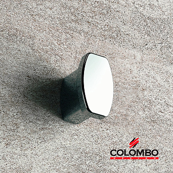 крючок colombo design trenta pt17.cr, хром