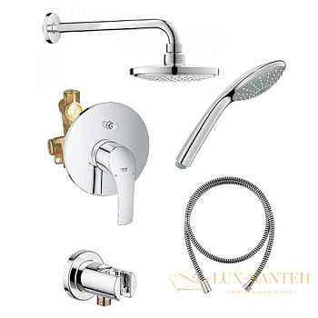 душевая система grohe eurosmart 124440, хром