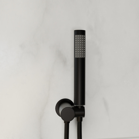 душевая система rgw shower panels 511408370-04 с термостатом sp-370b, черный матовый