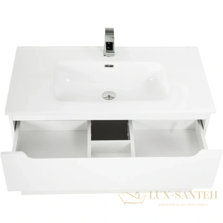 тумба belbagno etna etna-h60-800-2c-so-bl-p 79,6 см, bianco lucido