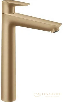 смеситель для раковины hansgrohe talis e 71716140 бронза