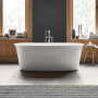 акриловая ванна duravit white tulip 700469000000000 180х90, белый