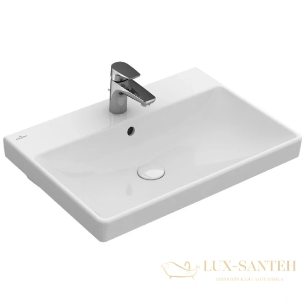 раковина villeroy & boch avento 415860r1 60x47 см, альпийский белый