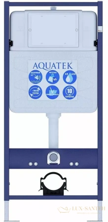 инсталляция для подвесного унитаза aquatek standart 50 ins-0000012