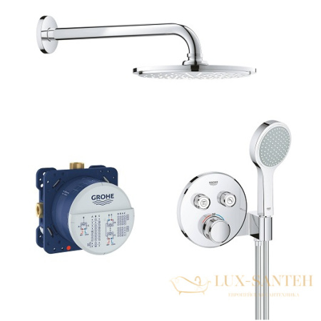 душевая система grohe grohtherm smartcontrol 34743000, хром