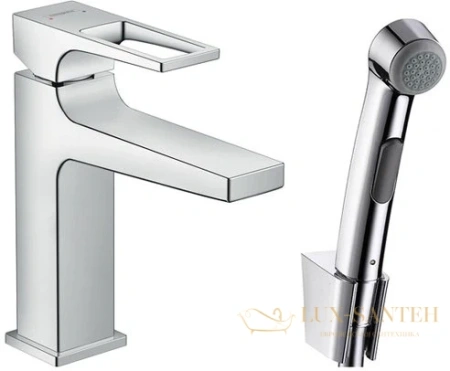 смеситель для раковины hansgrohe metropol 110 74522000