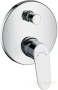 смеситель для ванны с душем hansgrohe focus e2 31945000, хром