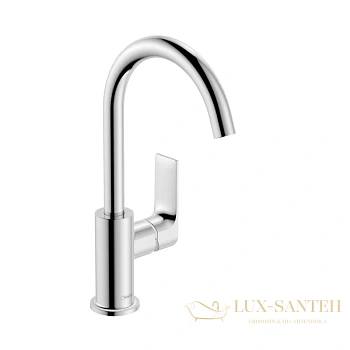 смеситель для раковины hansgrohe rebris e 72576000, хром