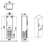 пенал vitra root 68013 подвесной с бельевой корзиной r, кордоба