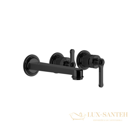 смеситель gessi venti20 65042.299 для ванны, black xl