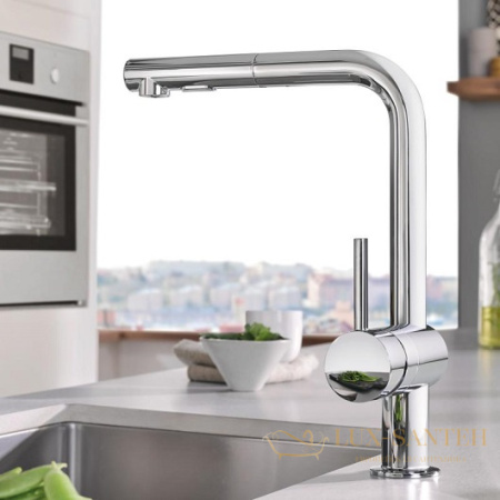 смеситель grohe minta 30274000 для мойки, хром