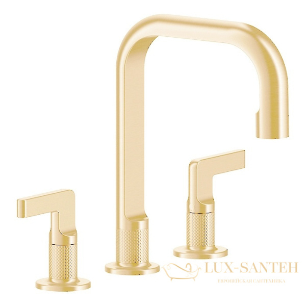 смеситель для раковины gessi inciso 58014.246, gold pvd