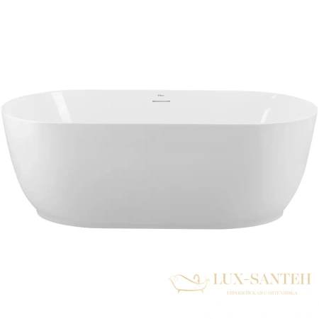 ванна акриловая свободностоящая 170x80 см belbagno bb413-1700-800, белый глянцевый