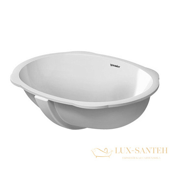 раковина встраиваемая снизу duravit santosa 0466510000 510х375 мм, белый