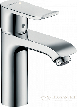 смеситель для раковины hansgrohe metris 31074000, хром