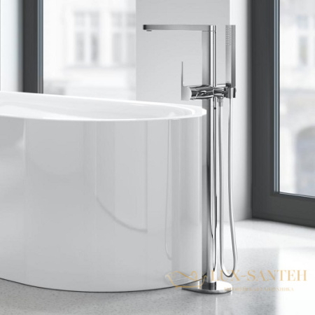 смеситель grohe plus 23846003 для ванны, хром