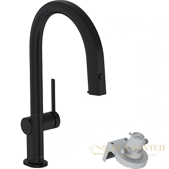 смеситель для кухни hansgrohe aqittura m91 76803670 с подключением к фильтру