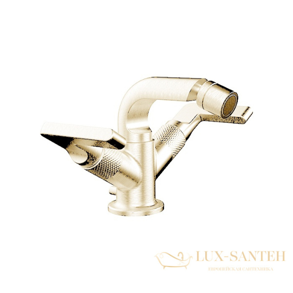 смеситель gessi inciso 58027.246 для биде, gold pvd