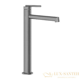 смеситель для раковины высокий gessi ingranaggio 63506.149, finox brushed nickel