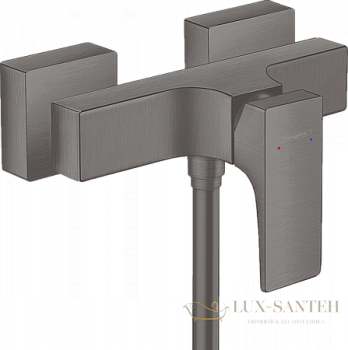 смеситель для душа hansgrohe metropol 32560340, черный хром