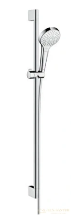 душевой набор multi со штангой 90 см hansgrohe croma select s 26570400 белый/хром