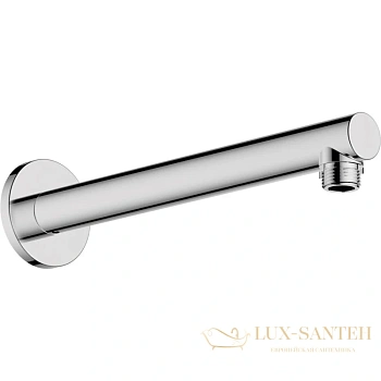 душевой держатель 24 см hansgrohe vernis blend 27809000 хром