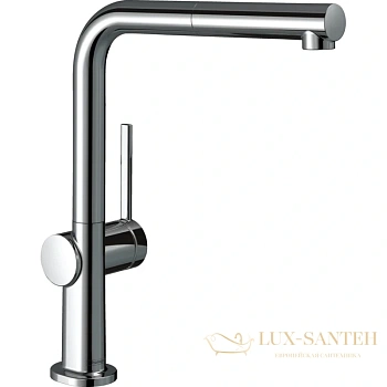 смеситель для кухни hansgrohe m54 talis 270 с вытяжным душем (72808000)