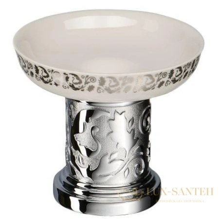 мыльница schein carving 7065007, хром