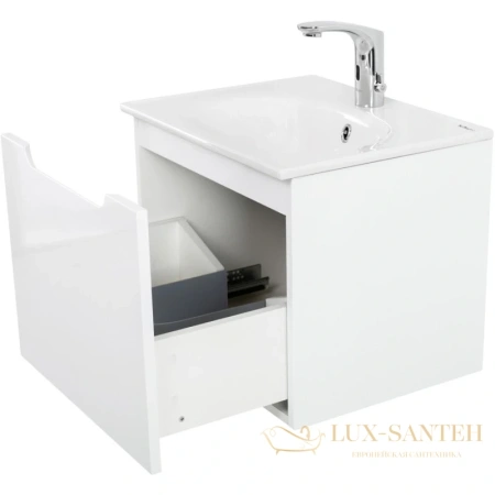 тумба belbagno etna etna-600-1c-so-bl-p 59,6 см, bianco lucido