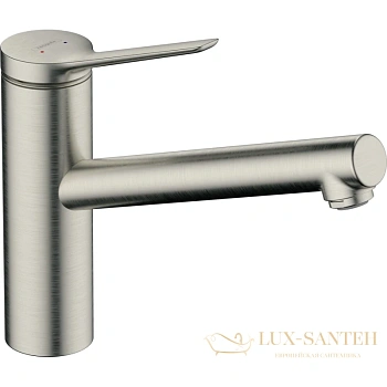 смеситель для кухни hansgrohe zesis m33 74802800 150 1jet сталь