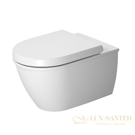 чаша подвесного унитаза duravit darling new 2545090000, белый