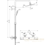 душевая система ideal standard ceratherm t50 a7225aa 200 мм, хром