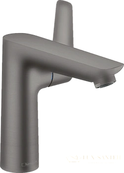 смеситель для раковины hansgrohe talis e 71754340, черный хром