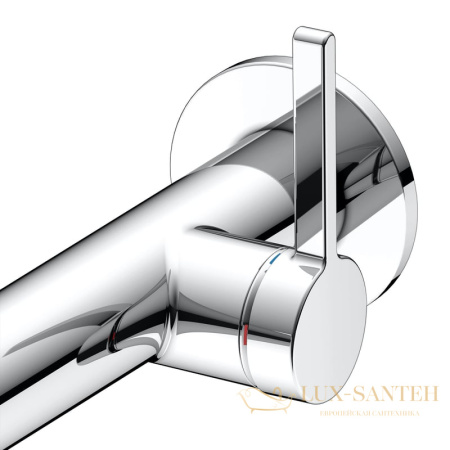 однорычажный смеситель для умывальника 165 мм keuco edition 400, 51516010101, хром