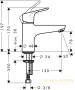 смеситель для ванны hansgrohe focus e2 31931000 хром