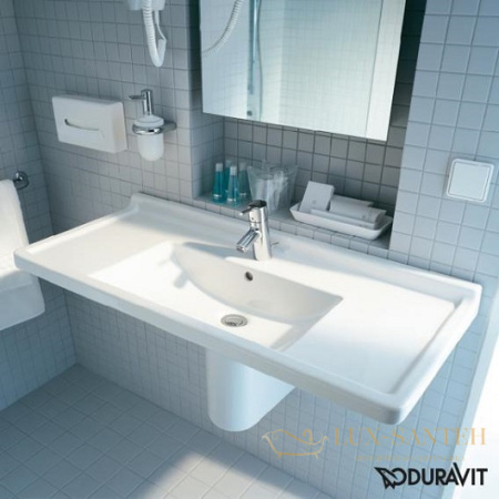 раковина duravit starck 3 0304100000 1050х485 мм, белый