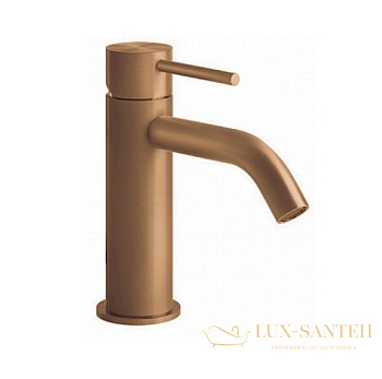 смеситель для раковины gessi 316 flessa 54002.726, warm bronze br. pvd