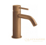 смеситель для раковины gessi 316 flessa 54002.726, warm bronze br. pvd