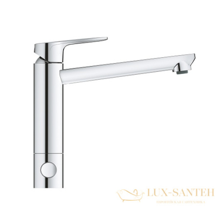 смеситель grohe bauedge 31696000 для мойки, хром