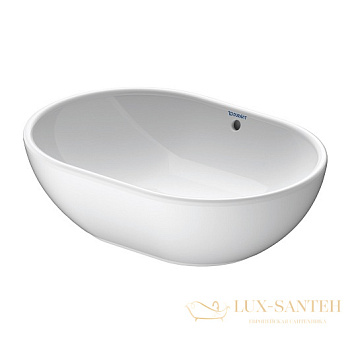 раковина накладная duravit foster 0335500000 495х350 мм, белый