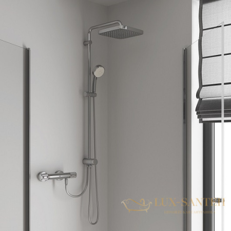 душевая система grohe tempesta cosmopolitan 250 cube 26694000 9,5 л/мин, хром