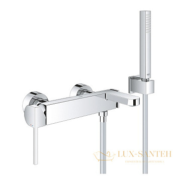 смеситель grohe plus 33547003 для ванны, хром