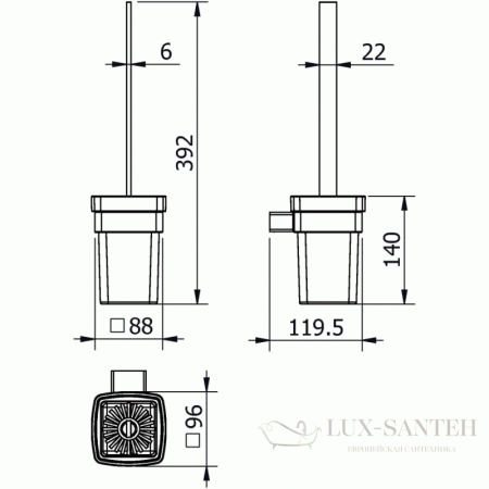 ерш langberger vico 11325a, хром