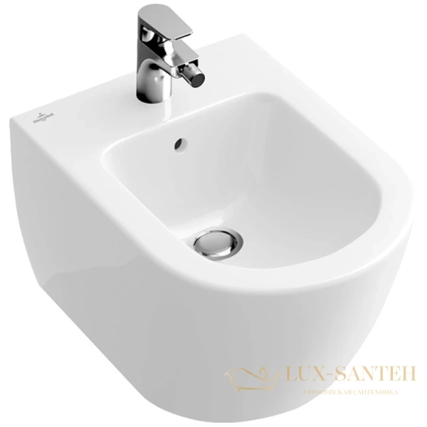 подвесное биде villeroy & boch subway 2.0 54000001, альпийский белый