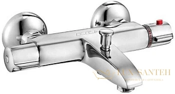 термостат для ванны e.c.a. thermostatic, 102102340ex, хром