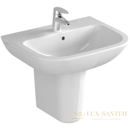 раковина vitra s20 5502b003-0001 55 см, белый